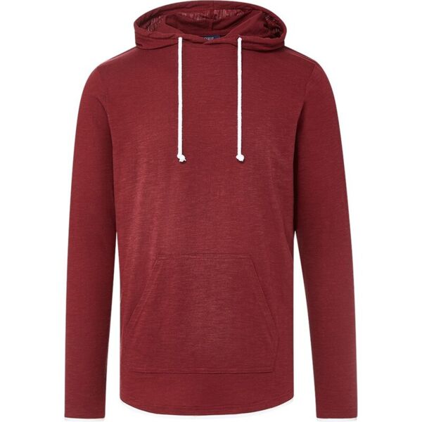 Unisex Miles Slub Hooded Long Sleeve T-Shirt Thumbnail