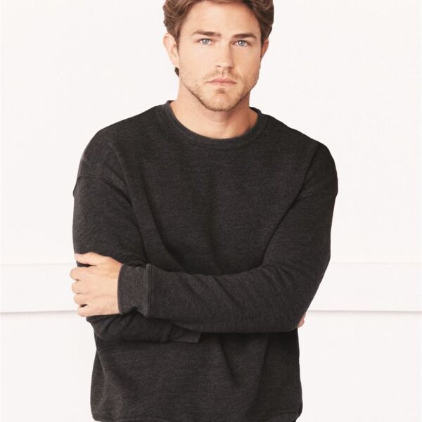 Sponge Fleece Drop Shoulder Crewneck Sweatshirt Thumbnail