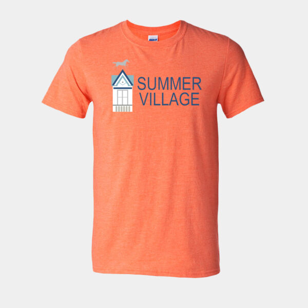   - Softstyle® T-Shirt with White Boat on back Thumbnail